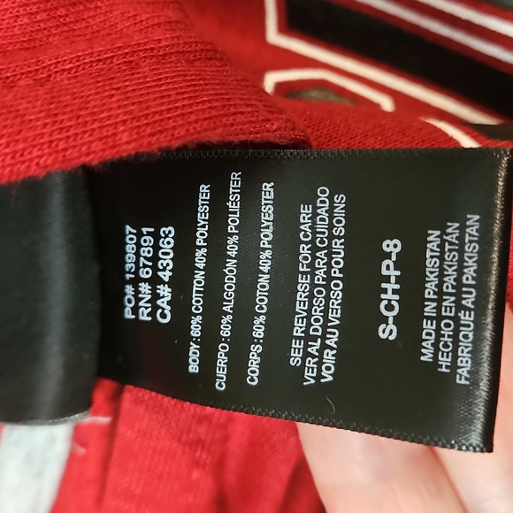 Gen2 Wisconsin Badgers Hoodie NEW NWT Youth S/8 UW-Madison - Picture 6 of 10